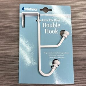 Whitmor Over the Door Double Hook